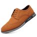 Myerden 4002 velvet leather brogue fashion men's shoes White bottom widened carved leather shoes men's cross-border 38-48_vogvips.com