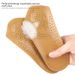 Orthotic Arch Support Insoles For Flat Feet – Breathable & Anti-Slip Half Insoles For Men & Women (Tan, 6 Sizes)_vogvips.com