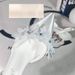 Women's White High Heeled Sandals 5cm Wedding Pointed Toe Stiletto Heels New Style Spring Summer Fashion Ladies Footwear_vogvips.com
