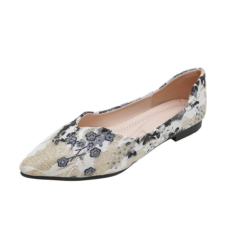 Ethnic Style Women's 2026 New Spring Collection, Shoes Match Cheongsam, Soft-soled Flats, High-heeled Shoes, Large Sizes_vogvips.com