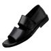 Men's Summer New Sandals, Flat Lightweight Slippers, Outdoor Fashion Roman Beach Shoes For Middle-aged Men,_vogvips.com