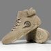 thick-soled Warm Men's Casual Shoes Short Boots Outdoor Casual Men's And Women's Boots Velvet Large-size Men's Shoes Martin Boots_vogvips.com