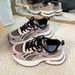 2025 Spring Summer New Student Mesh Breathable Dad Shoes For Women Korean Version Ins Trend Street Style Retro Thick_vogvips.com
