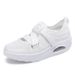 Summer Women's Comfort Shoes - Breathable Air Cushion Slip-On With Thick Sole & Hook-and-Loop Closure (Lightweight For Casual & Daily Wear)_vogvips.com
