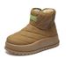Fleece-Lined High-Top Snow Boots For Women 2025 Winter New Style Student Ins Korean Version Warm Casual Cotton Shoes_vogvips.com