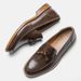 Extra-large Size New Shoes, High-end Luxury Loafers, Men's British-style Business Slip-on Leather Loafers_vogvips.com