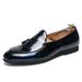 Unbeatable Quality Men's Low Cut Casual Fringed Leather Large Size, Summer New Style, Trendy Brand Lazy Shoes, Business Flat Shoes_vogvips.com