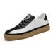 Men's Splicing Four-board Shoes Breathable Low-top Lace-up Large-size Casual Shoes_vogvips.com
