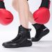 Unisex Shoes High Top Boxing Shoes For Men And Women, Fighting Training Shoes, Long Boots, Muay Thai Fighting Fitness Mesh Sanda Shoes_vogvips.com