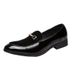 Summer Soft Leather For Men Korean Style Trendy British Casual Slip-On Loafers Versatile Hairstylist Men's Shoes_vogvips.com