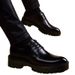 Leather Casual Shoes For Spring Business Formal Wear Leather Shoes With Extra Height For Suits, High-end Wedding Groom Shoes, Lace-up, British Style_vogvips.com