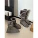 Factory Direct Sale In Stock Gray Boots For Women 2025 Winter New Thick Sole Fleece Lined Thickened Long Tube Snow_vogvips.com