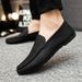 SHLIANG Men Fashion Shoes New Casual Shoes for Men Slip-On Loafers Comfortable Soft Leather Driving Shoes Breathable Moccasins Y0165_vogvips.com