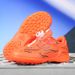 New rotary buckle children's soccer shoes men's broken nails youth students lace-up sneakers_vogvips.com