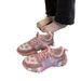Mesh Dad For Women 2023 Spring New Versatile Metal Rhinestone European And American Fashion Single Shoes Wholesale_vogvips.com