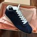 Fashionable Women's Casual Sports Shoes, Comfortable Round Toe Tie, Simple Sports Walking Shoes, Fashionable Flat Shoes For Daily Use_vogvips.com