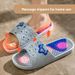 Slippers Soft Thorn Acupoint Foot Massage Particles For Men Home Use Couples Summer Women Non-Slip Cushioning Footbed_vogvips.com