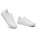 Cityverse Unisex Athletic Casual Shoes, Vintage Style, White Sneakers, Skate Shoes._vogvips.com