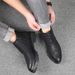 New Leather Spring Men's Shoes High-top Men's Heightening Tooling Martin Boots_vogvips.com