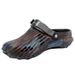 Hole Shoes Men's And Women's EVA Soft Sole Large Size 47 Hole Shoes Camouflage Printed Bag Head Beach Shoes_vogvips.com