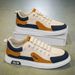 Spring And Autumn New Breathable Sports Versatile Board Casual Men's One Step Elastic White Shoes_vogvips.com