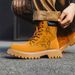 Men's High Top Martin Boots Casual Outdoor Tooling Short Boots Pattern Leather Boots_vogvips.com