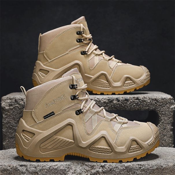 Men Tactical Boots With Straps For Combat Training Waterproof Straps Outdoor Hiking Breathable Shoes Multifunctional Motorcycle_vogvips.com