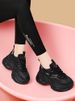 Black Daddy 2025 New Arrival Spring Thick Sole Easiest For Match Height Increasing Feet Small Travel Women's Sports_vogvips.com
