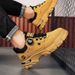 European Warm Series Low-top Martin New Autumn British Style Thick-soled Rotating Buckle Work Outdoor Casual Ankle Boots Men's Shoes_vogvips.com