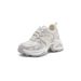 Inner Height Increase, Small Stature, Breathable Dad Shoes, Women's 2025 Summer New Thick Sole, Versatile Casual Mesh_vogvips.com