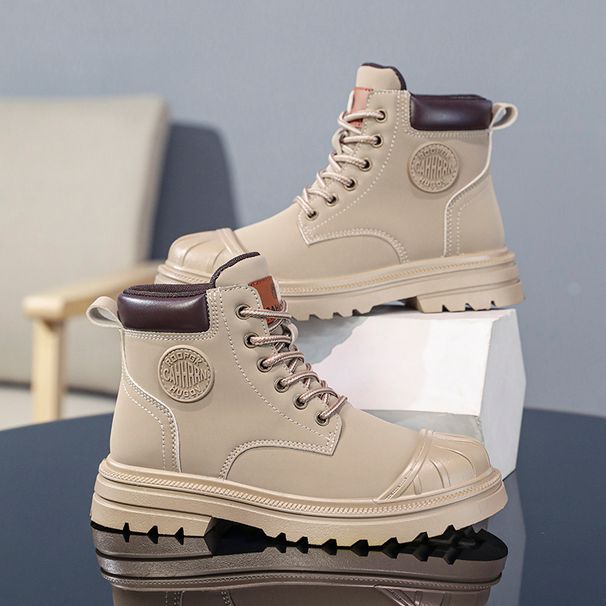 Shell Head Martin Boots Cargo Knight Boots Boys And Girls' Shoes Medium And Large Children's Fashion Shoes_vogvips.com