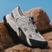 Men's Shoes Fly-woven Mesh Men's Rubber Sole Wear-resistant Sports Style Casual Shoes_vogvips.com