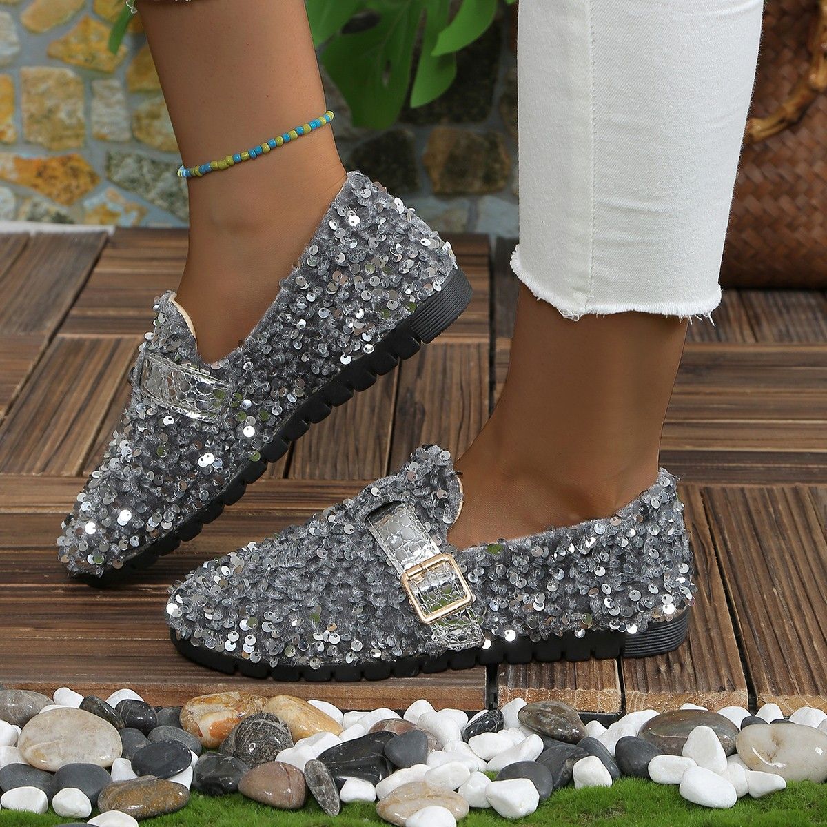 Women S Large Size Mary Jane Shoes_vogvips.com