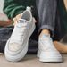 Canvas Men's Summer Breathable Odor-Resistant Black Cloth Popular Sneakers, Height-Increasing Casual Sports Trendy_vogvips.com
