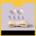 Shoe Accessories Shoelace buckle children's lazy no tie elastic adjustment elastic round shoelace rope elastic fixing artifact no need to tie_vogvips.com
