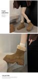 Snow Boots Women's Winter 2025 New Style Short-top Fleece Burken Cotton Shoes_vogvips.com