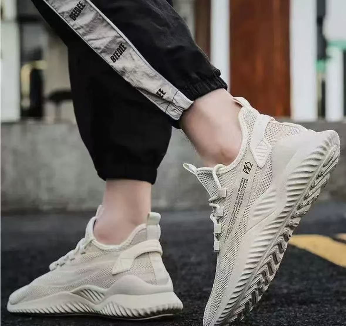Women Casual Slip On Shoes Elastic Mouth Easy Wear Flat Sneakers For Daily Use_vogvips.com