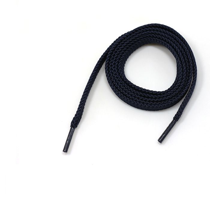Shoe Accessories double layer shoelaces flat braided sports shoes casual shoes black and white color thickened shoelaces rope a pair_vogvips.com