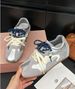 Retro Insole Height-increasing, Color-blocking And Patchwork De Xun Shoes, Women's Warm, Casual And Sporty Forrest Gump Shoes_vogvips.com