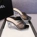 Pole Dancing Thick Heel Sandals Catwalk High Heels Nightclub Sexy Waterproof Platform Transparent Crystal Fish Mouth Slippers_vogvips.com