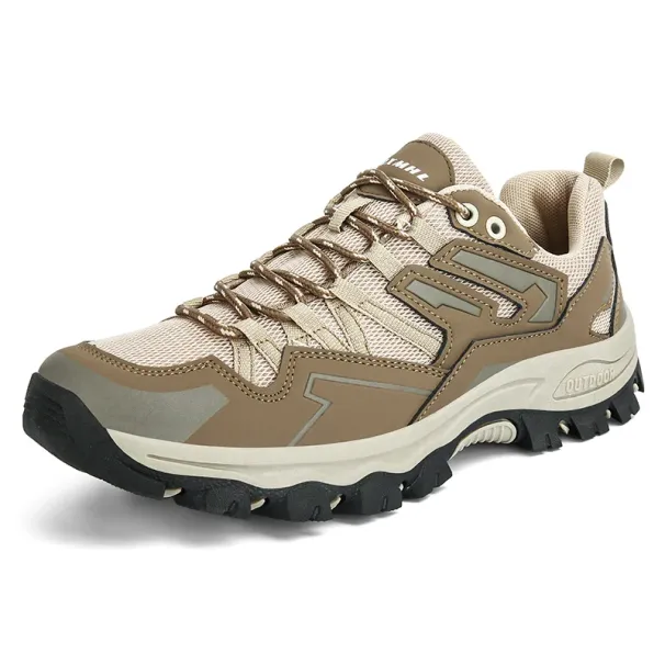 Women Outdoor Low-top Lace-up Anti-slip Breathable Men Shoes Anti-slip Wear-resistant Casual Sports Shoes Women_vogvips.com