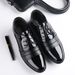 Men's Formal Dress Shoes - Pointed Toe PU Leather Business Office Shoes For Men With Breathable & Comfortable Design - Available In Extended Sizes_vogvips.com