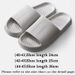 Fashion Men Women Summer Sandals Slip Resistant Durable EVA Thick Sole Comfortable House Slippers Bathroom Beach Slides_vogvips.com