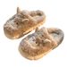 Cute Little Sheep Cotton For Women, Adorable Winter Indoor Home Thick-Soled Non-Slip Maternity Shoes, Fleece-Lined Warm_vogvips.com