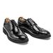 Spring New Glossy Leather For Men Breathable Business Formal Brogue Oxford High-end Cross-border European Version Trendy_vogvips.com