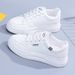 Women's White Sneakers Casual Breathable Slip-On Shoes Lightweight Comfortable Walking Shoes For Women_vogvips.com