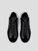 ShoeVault Commuting Versatile German Training For Men And Women, Trendy Casual Round-Toe Leather Shoes, Black Sneakers, British_vogvips.com