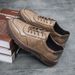 Men's New Trendy Breathable Versatile Genuine Leather White Sneakers Internet Celebrity Casual Board Shoes_vogvips.com