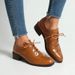 Women's Shoes Brogue Single Shoes Retro Carved British Style Small Leather Shoes Spring And Autumn Shallow Mouth Single Shoes Front Lace Up Ma_vogvips.com