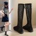 Spring Net Boots Boots Breathable Women's Boots Mesh Hollow Martin Boots Short Boots Flat Boots Women's Summer Boots_vogvips.com